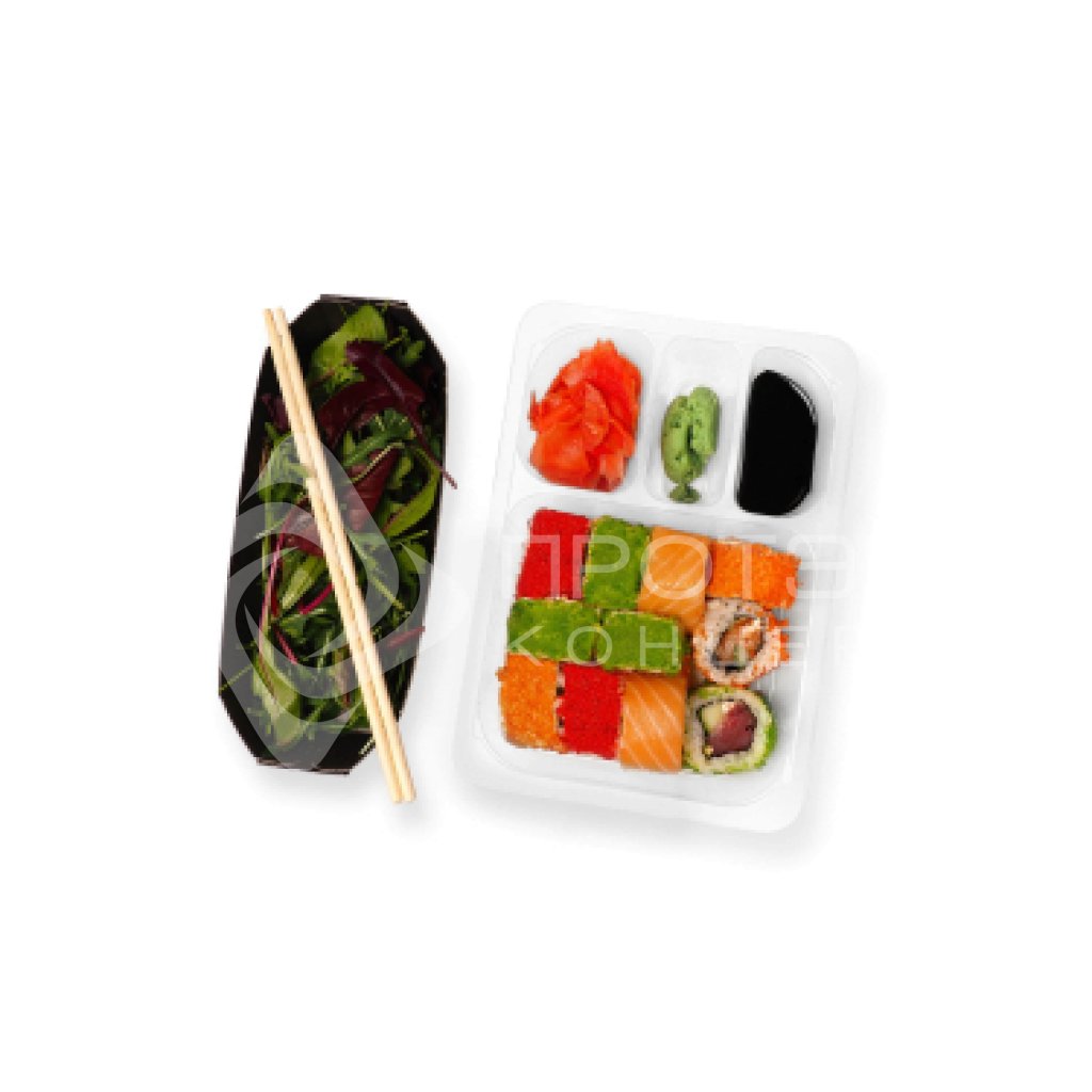Пластиковые упаковки и контейнеры для суши